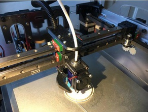 x ekseni boyunca köşe-h çift ray 3d yazıcılar h-bot doğrusal hareket lineer mgn12h velleman köşe k8400 3d print model - Mito3D
