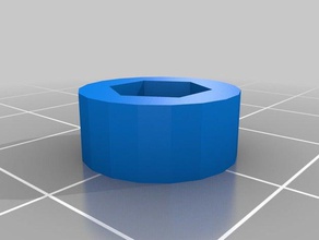 my customized nut holder adjustable any size space 3d printer parts 3d print model - Mito3D