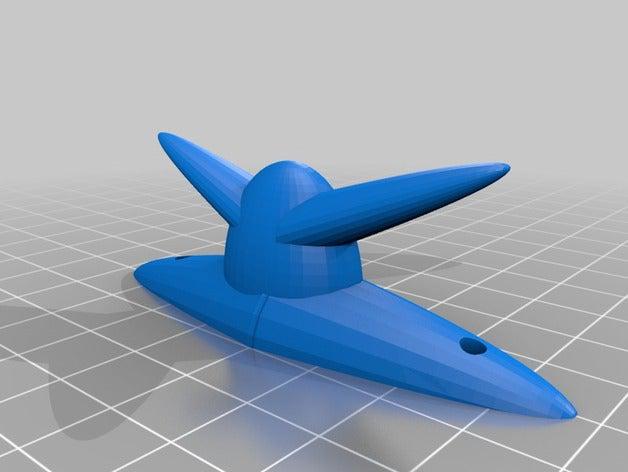 boat cleat hobby rope 3D print model - Mito3D