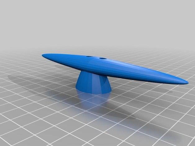 boat cleat 2 hobby 3D print model - Mito3D