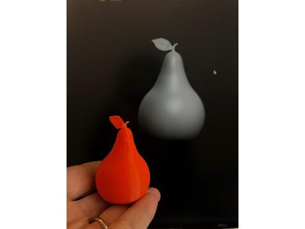 la pera de alimentos beber 3D print model - Mito3D