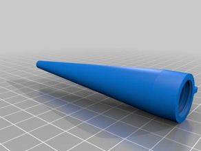 de silicona la boquilla del cartucho partes m15x25 3d print model - Mito3D