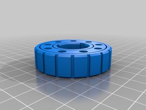 my customized parametric caged ball bearing engineering 3d print model - Mito3D
