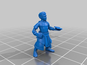 sheldon wizard gnome games 28mm dungeons dragons tabletop 3d print model - Mito3D