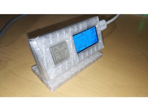 caso nodemcu construído-em 13 de oled eletrônica esp8266 3d print model - Mito3D