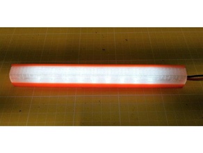 12 voltios de la barra del led impresora 3d accesorios 100mm 150mm 180 200mm luz Impresora iluminación luces hipercubo tira 3d print model - Mito3D
