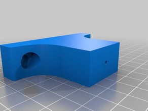 soffitto distancemounting staffa di ikea vidga montaggio arredamento tende 3d print model - Mito3D