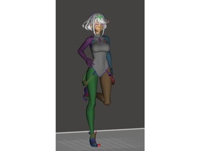 xenoblade pyra-Badeanzug-statue video Spiele nintendo wechseln chronicles2 3d print model - Mito3D