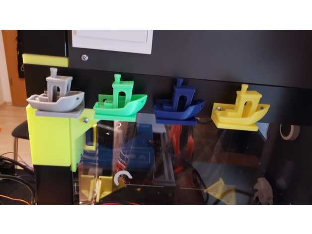 3dbenchy en la pared impresión pruebas 3D print model - Mito3D