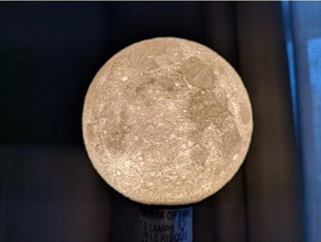 33 pollici luna piccola lampada ikea emma da tavolo arredamento 3d print model - Mito3D