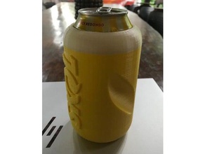 porta latas termico 473ml skol los contenedores camisinha cerveja enfriador de 3d print model - Mito3D