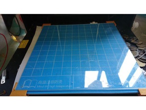 bed vetro clip cr2020 3d la stampante parti 3d print model - Mito3D