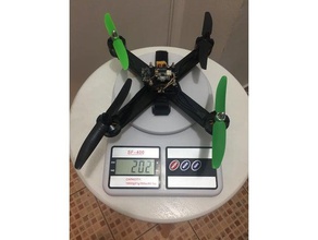 drone 190mm hafif çerçeve diy quadcopter 3d print model - Mito3D