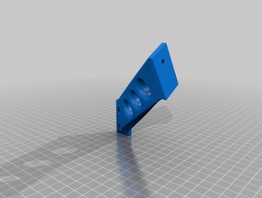 gran delta cornerbrace 3d de la impresora partes 2040 extrusión esquina corsé 3d print model - Mito3D