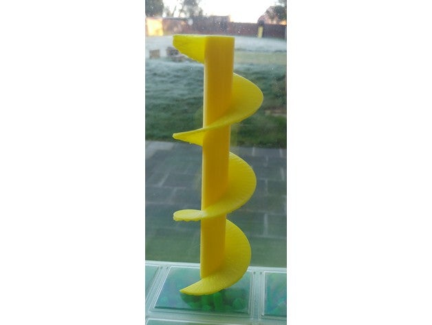 vis sans fin worm fai da te 3D print model - Mito3D