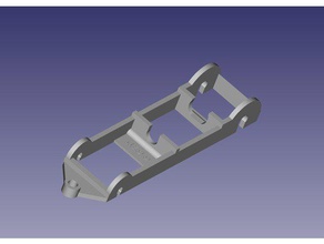 slot de chassis do carro mecânico brinquedos scalextric 3d print model - Mito3D