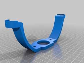suporte para ventilador geladeira 3d le stampanti 3d print model - Mito3D