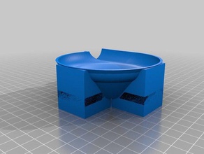 duplo compatible marble run cone remix toys games 3d print model - Mito3D