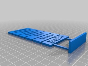 gabriela 6c oggetti di scena personalizzato 3d print model - Mito3D
