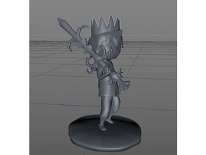 custom rs carácter esculturas 3d print model - Mito3D