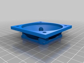40x60 adapter short other customized 3d print model - Mito3D