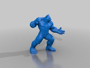 cat fighter Kreaturen creative hulk Modell 3d print model - Mito3D