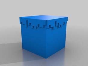 minecraft grama bloco 3d impressão construir 3d print model - Mito3D