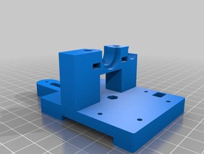 hypercube evolution x-chariot embarqué noix 3d de l'imprimante pièces 3d print model - Mito3D