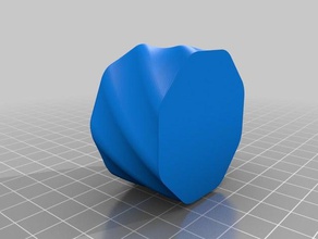 spirale jar les conteneurs twist twisted vase mode 3d print model - Mito3D
