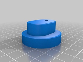 meu personalizados pote de barro botão slow cooker a cozinha jantar 3d print model - Mito3D