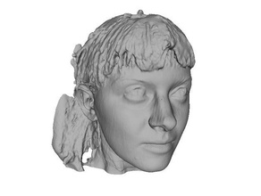 rachael replicant head people 3d print model - Mito3D