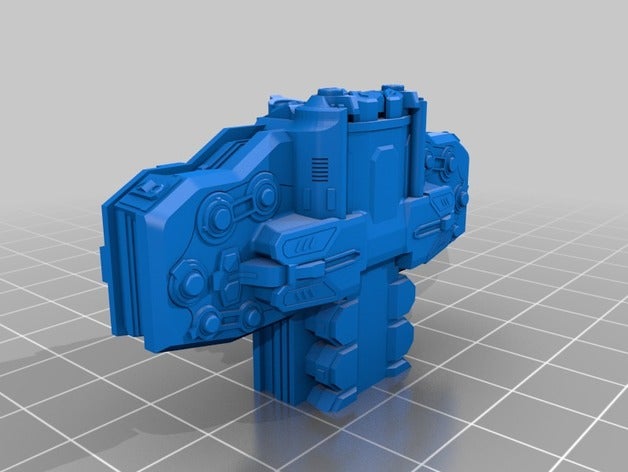 hyperion los vehículos 3D print model - Mito3D