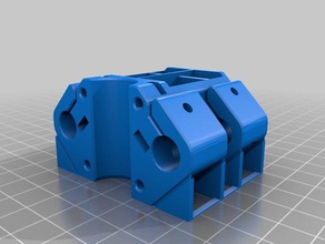 hevo xy compacto 10mm misumibearing lado de impressão 3d a impressora partes hipercubo evolução nozes transporte 3d print model - Mito3D