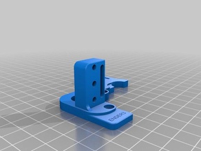 suport bltouch 3mm 3d impressão 3d print model - Mito3D