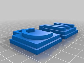 Bagaj etiketleri organizasyon 3d print model - Mito3D