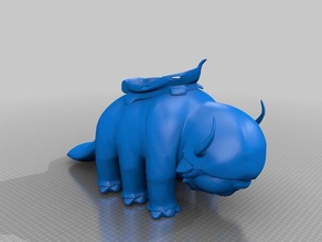 appa avatar last airbender animals 3d print model - Mito3D