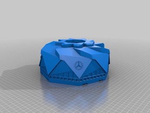 mercedes benz estádio 3d impressão 3d print model - Mito3D