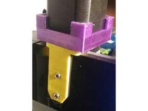 anet a8 swivel bowden mount 3d printer parts 3dprinter upgrade extruder custom holder motor nema17 spinner 3d print model - Mito3D