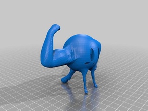 cheval bodybuilder kirby d'autres muscle 3d print model - Mito3D