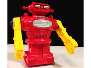 tomy karate bot partes robótica 3d print model - Mito3D