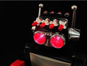 saturn Roboter Rakete in der Robotik kamco 3d print model - Mito3D