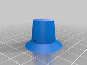 my customized knob replacement parts 3d print model - Mito3D