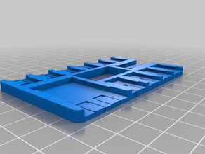 microsd portafoglio organizer gadget 3d print model - Mito3D