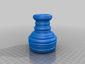 flower vase household 3d print model - Mito3D
