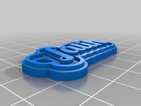 fatih llaveros personalizado 3d print model - Mito3D