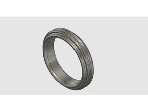 ring size 9 anelli gioielli 3d print model - Mito3D