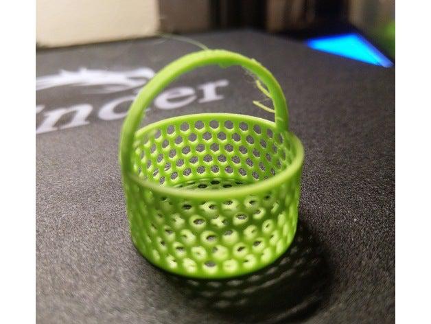 tiny basket containers 3D print model - Mito3D