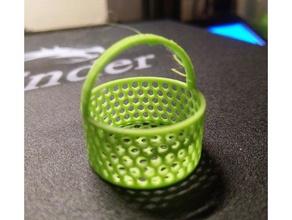 tiny basket containers 3d print model - Mito3D