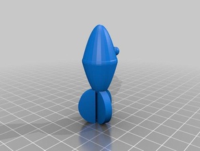 cohete nur 3d impressão 3d print model - Mito3D