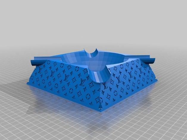 floating cigar ash tray other 3D print model - Mito3D